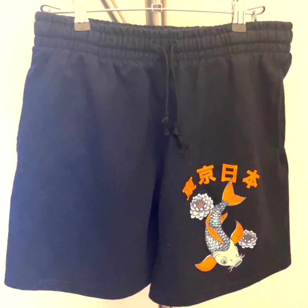 Bowery Tokyo Koi Shorts-Size L